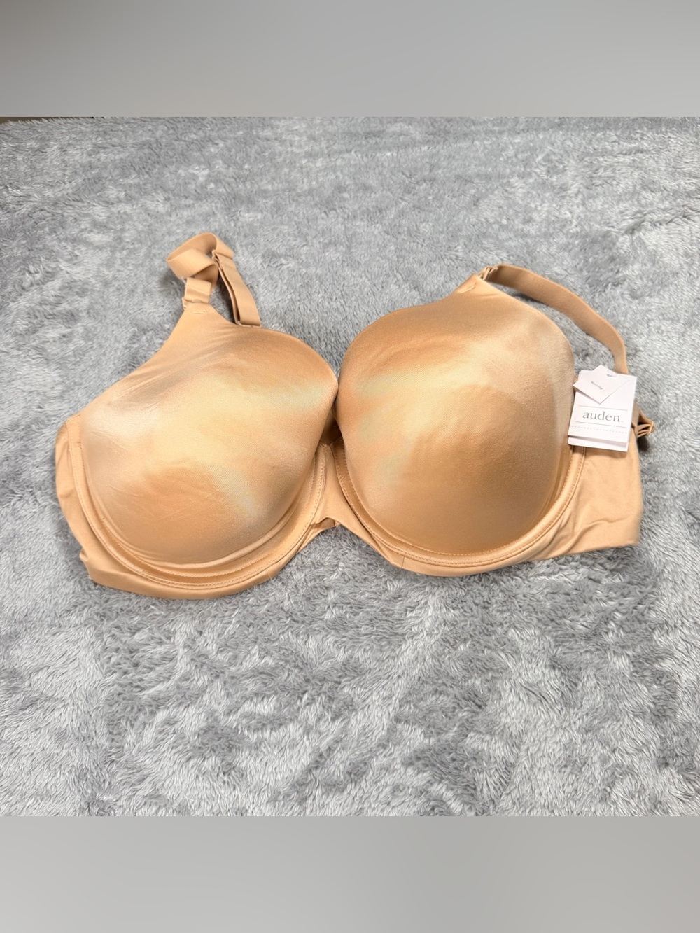 Auden Nude/Beige T-Shirt Bra - Smooth Padded Support 242